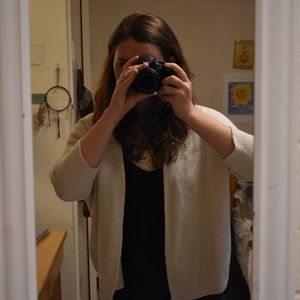 Brandy Melville Cream Caroline Cardigan